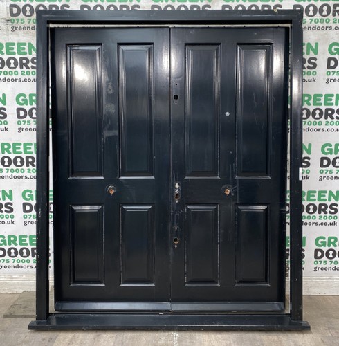 Double french front doors - double,