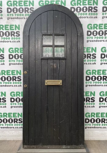 Arched wooden front - wooden, door