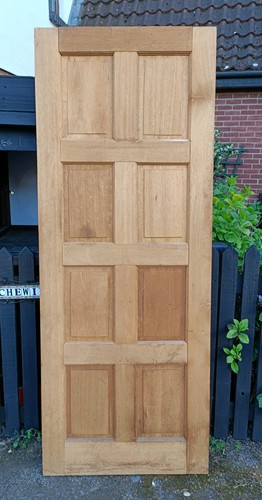 Solid wood front entrance - solid,