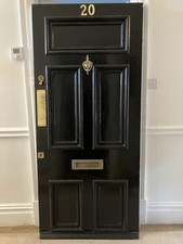 Victorian black panelled Front