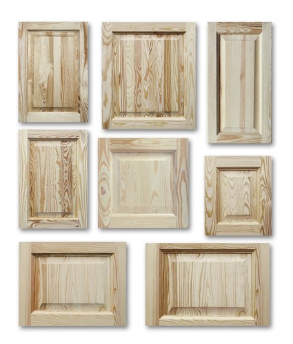 Natural pine wood front - natural,