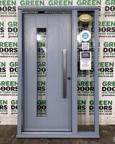 Front door with - front, sidelight