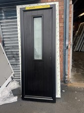 Brand New Black Door In A