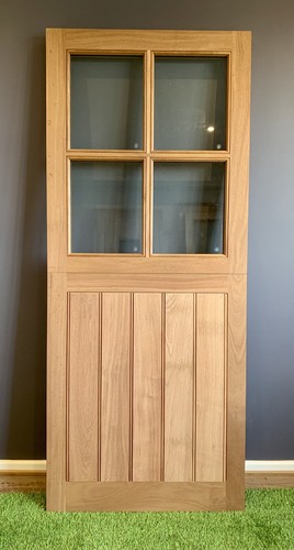 Exterior double glazed front - double,