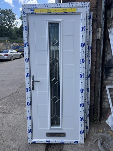 Brand new composite back - back, door