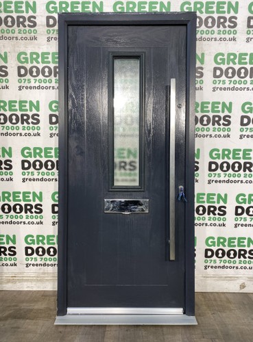 Grey composite front - grey, door