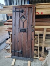 Solid Oak Front Door With