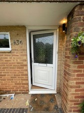 ALUMINIUM FRONT DOOR WHITE