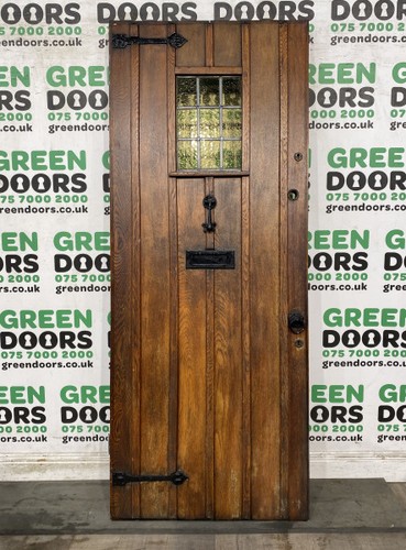 Solid oak front - solid, 1930s